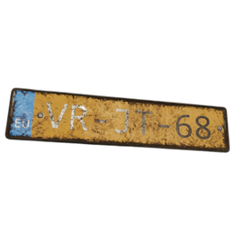 License plate