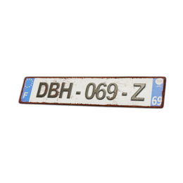 License plate